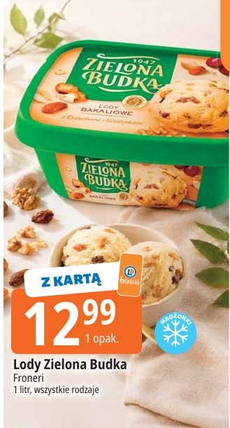 Lody Zielona Budka w ofercie sklepu E.Leclerc