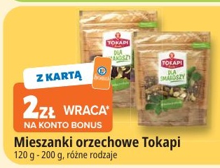 Mieszanki orzechowe Tokapi w ofercie sklepu E.Leclerc