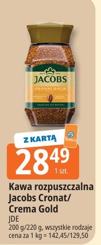 Kawa rozpuszczalna Jacobs w ofercie sklepu E.Leclerc