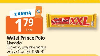 Wafel Prince Polo w ofercie sklepu E.Leclerc