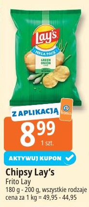 Chipsy Lay's w ofercie sklepu E.Leclerc