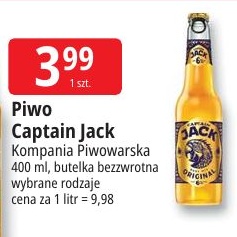 Piwo Captain Jack w ofercie sklepu E.Leclerc
