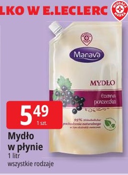 Mydło w płynie w ofercie sklepu E.Leclerc