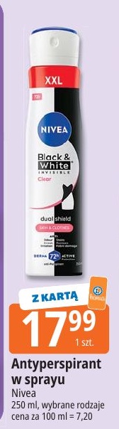 Antyperspirant w sprayu Nivea w ofercie sklepu E.Leclerc