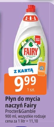 Płyn do mycia naczyń Fairy w ofercie sklepu E.Leclerc