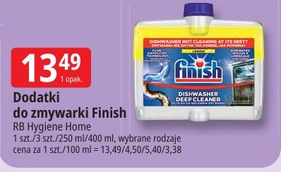 Dodatki do zmywarki Finish w ofercie sklepu E.Leclerc