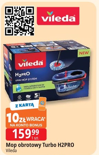 Mop obrotowy Turbo H2prO w ofercie sklepu E.Leclerc