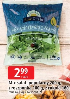 mix sałat w ofercie sklepu E.Leclerc