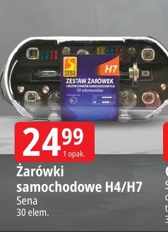 Żarówki samochodowe H4/H7 w ofercie sklepu E.Leclerc