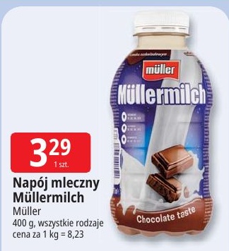 Napój mleczny Mullermilch w ofercie sklepu E.Leclerc