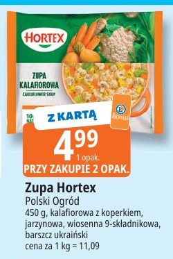 Zupa Hortex w ofercie sklepu E.Leclerc