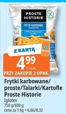 Frytki karbowane w ofercie sklepu E.Leclerc