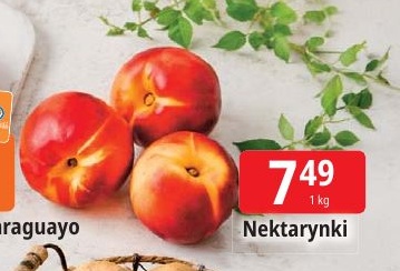 Nektarynki w ofercie sklepu E.Leclerc