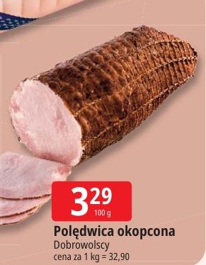 Poledwica okopcona w ofercie sklepu E.Leclerc