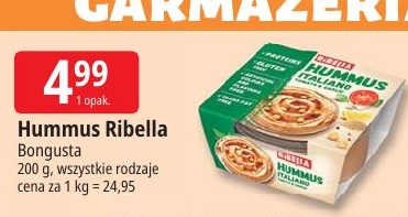 Hummus Ribella w ofercie sklepu E.Leclerc
