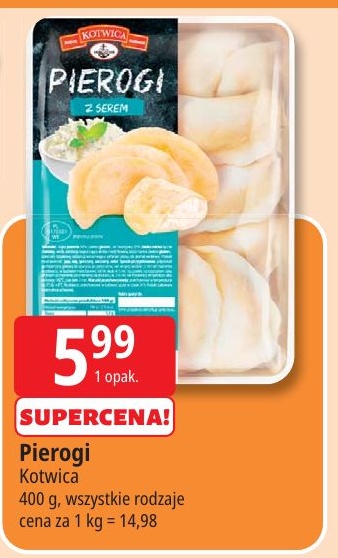 Pierogi w ofercie sklepu E.Leclerc