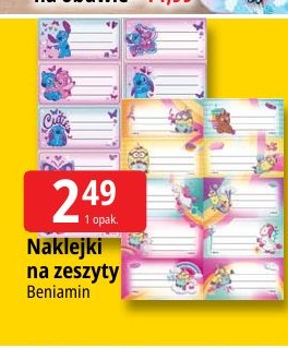 Naklejki na zeszyty w ofercie sklepu E.Leclerc