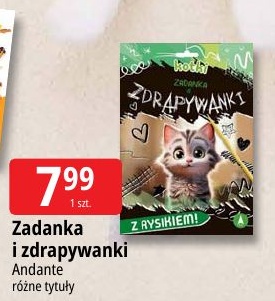 Zadanka i zdrapywanki w ofercie sklepu E.Leclerc