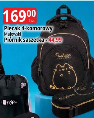 Plecak 4-komorowy Majewski w ofercie sklepu E.Leclerc
