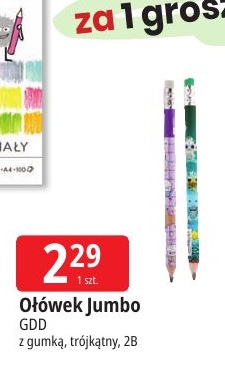 Ołówek Jumbo w ofercie sklepu E.Leclerc