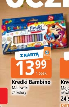 Kredki Bambino w ofercie sklepu E.Leclerc