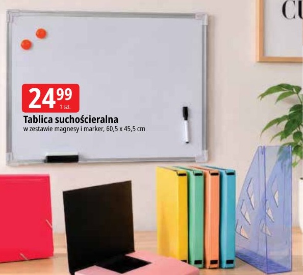 Tablica suchościeralna w ofercie sklepu E.Leclerc