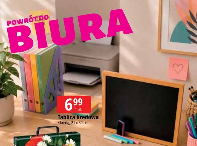 Tablica kredowa w ofercie sklepu E.Leclerc