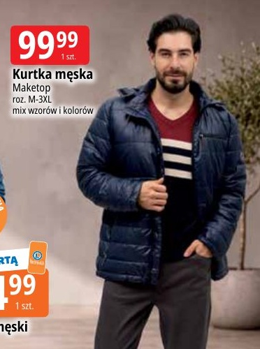 Kurtka męska w ofercie sklepu E.Leclerc