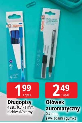 Długopisy w ofercie sklepu E.Leclerc