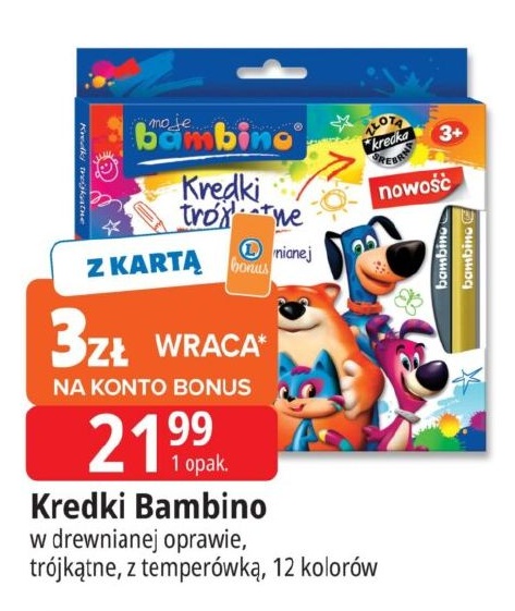 Kredki w ofercie sklepu E.Leclerc