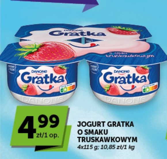 Jogurt Gratka w ofercie sklepu Euro Sklep