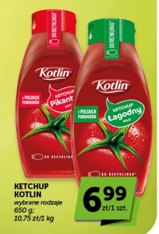 Ketchup Kotlin w ofercie sklepu Euro Sklep