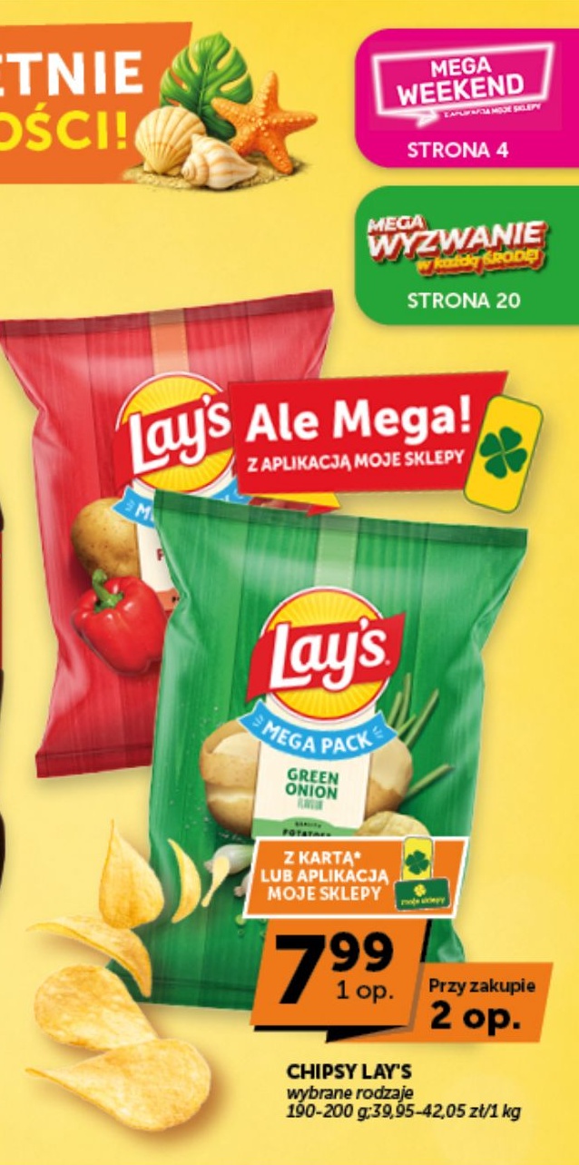 Chipsy LAY'S w ofercie sklepu Euro Sklep