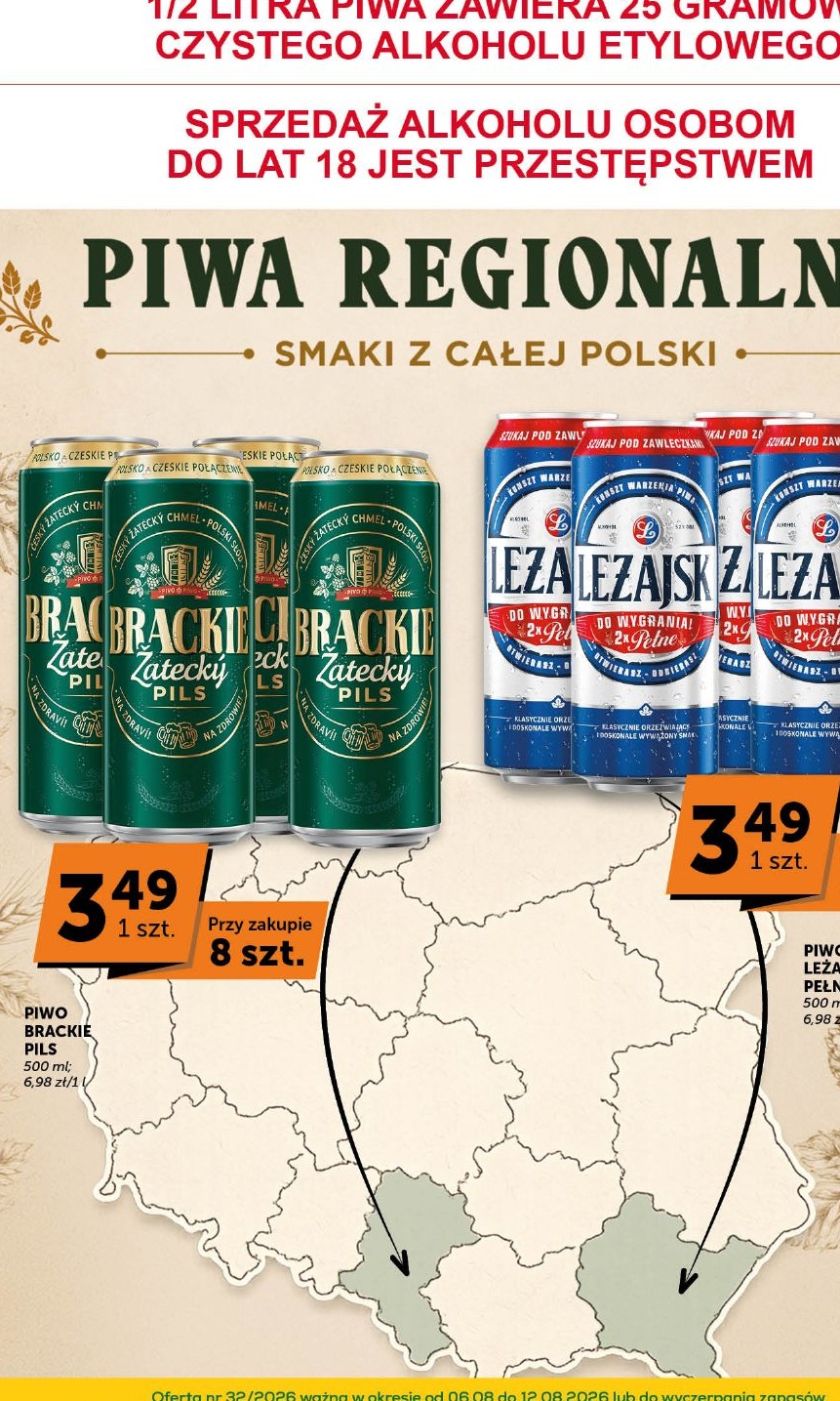 Brackie Žatecký Pils w ofercie sklepu Euro Sklep