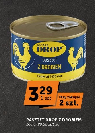 pasztet Drop z drobiem w ofercie sklepu Euro Sklep