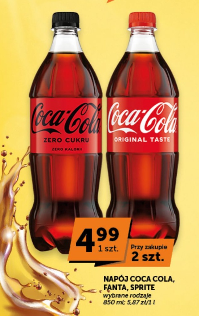 Napój Coca Cola w ofercie sklepu Euro Sklep