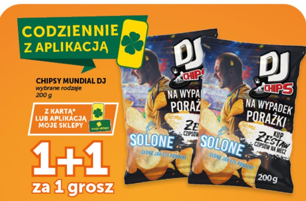 Chipsy Mundial DJ w ofercie sklepu Euro Sklep