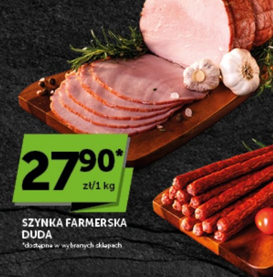 Szynka farmerska Duda w ofercie sklepu Euro Sklep