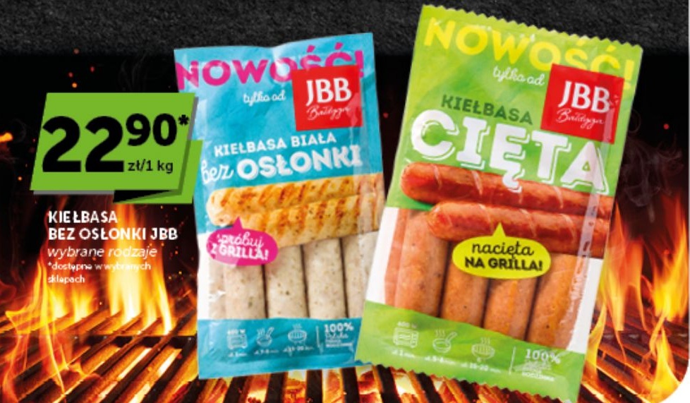 Kiełbasa bez osłonki w ofercie sklepu Euro Sklep