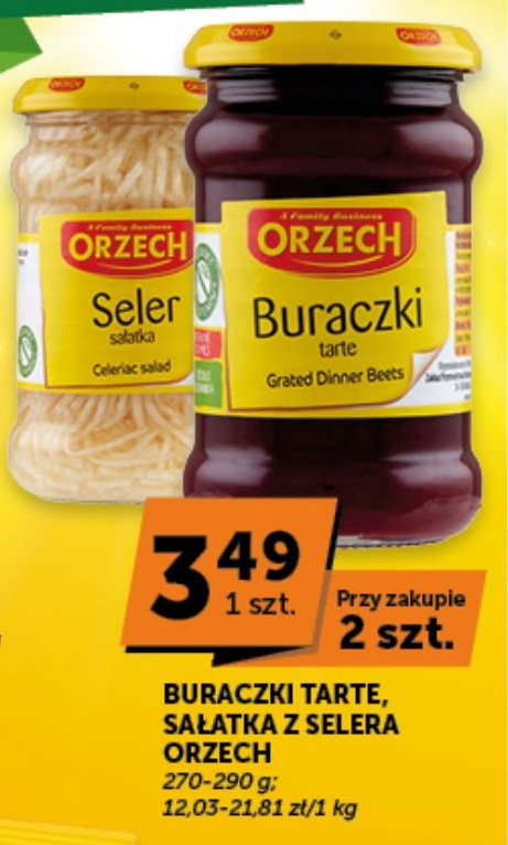 Buraczki tarte w ofercie sklepu Euro Sklep