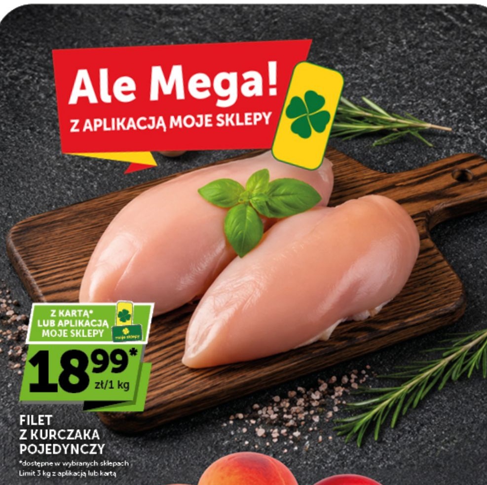 Filet z kurczaka pojedynczy w ofercie sklepu Euro Sklep