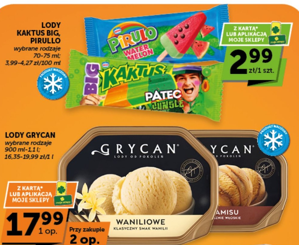 lody Kaktus Big w ofercie sklepu Euro Sklep