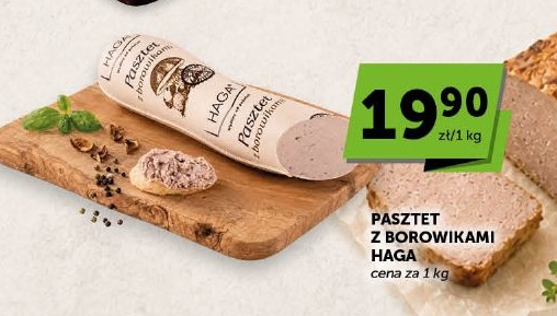 Pasztet z borowikami Haga w ofercie sklepu Euro Sklep