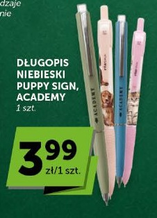 Długopis niebieski Puppy Sign w ofercie sklepu Euro Sklep