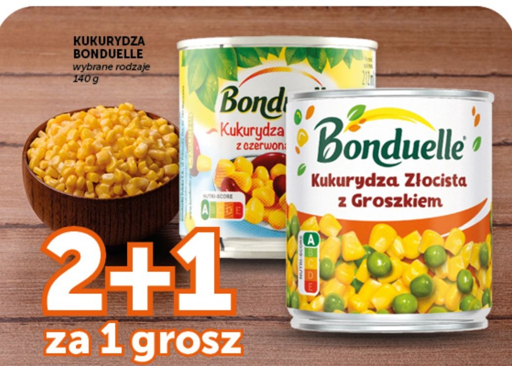 kukurydza Bonduelle w ofercie sklepu Euro Sklep