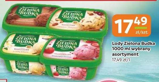 Lody Zielona Budka w ofercie sklepu Gama