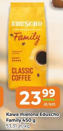 Kawa mielona Eduscho Family w ofercie sklepu Gama