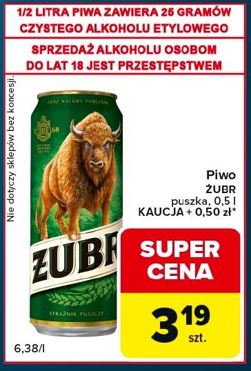 Żubr w ofercie sklepu Globi