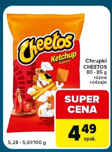 Chrupki Cheetos w ofercie sklepu Globi