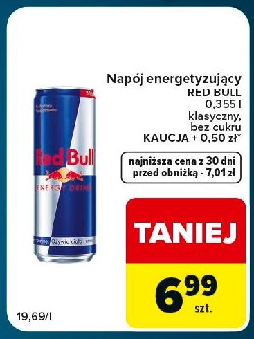 Napój energetyzujący Red Bull w ofercie sklepu Globi